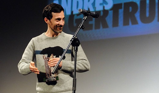 Andrés Gertrúdix recoge su premio